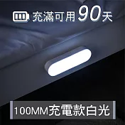 CS22 USB充電可磁吸人體感應燈10CM 白光