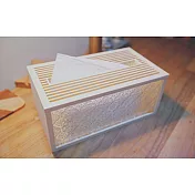 海棠花衛生紙盒 木頭原色