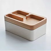 【mordeco】轉轉置物盒 象牙白