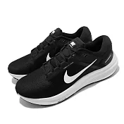 Nike 慢跑鞋 Zoom Structure 24 男鞋 氣墊 舒適 避震 路跑 健身 運動 黑 白 DA8535-001 27cm BLACK/WHITE