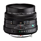 NEW！PENTAX HD FA 77mm F1.8 Limited (公司貨) 黑