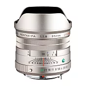 NEW！PENTAX HD FA 31MM F1.8 AL Limited (公司貨) 銀