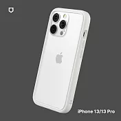 犀牛盾 iPhone 13/13 Pro通用(6.1吋) CrashGuard NX模組化防摔邊框殼- 白