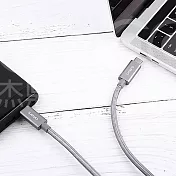 【Omars】USB 3.1 Type-C傳輸/充電線-1.5M 灰