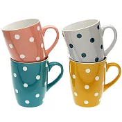 《VERSA》石陶馬克杯 | 水杯 茶杯 咖啡杯 - 波點350ml