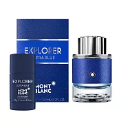 【MONTBLANC】探尋藍海男性淡香精60ml(贈隨機體香膏75g)