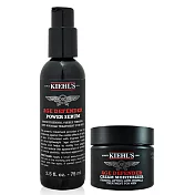 Kiehl’s 契爾氏 超能全效男性緊膚精華 75ml + 超能全效男性緊膚霜 50ml (百貨專櫃貨)