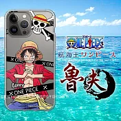 東映授權正版 航海王 iPhone 13 Pro Max 6.7吋 透明空壓手機殼(封鎖魯夫)