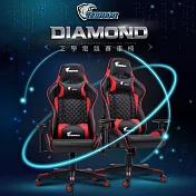 【TSUNAMI】尊榮頂級工學皮革電競賽車椅