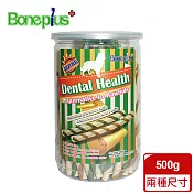 【Bone Plus】綜合雙色潔牙軟笛酥罐裝500G(多種尺寸) S