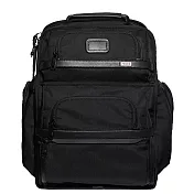 TUMI ALPHA 3系列多夾層口袋公文後背包 黑