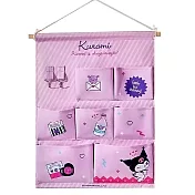 三麗鷗 庫洛米 7格收納袋 掛袋 收納整理 居家布置 裝飾 帕洽狗 紫色