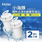 【haier 海爾】瞬熱淨水器-專用濾心1組(2顆)