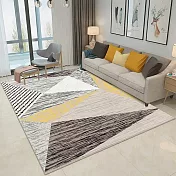 【巴芙洛】超大水晶絨地毯140x200cm防滑地毯 幾何圖形