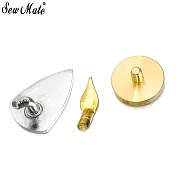 台灣製SewMate電燒烙畫筆燙鑽棒用烙鐵頭燙斗燙頭DW-AW01-T1(3入裝即19mm圓形.大熨斗小熨斗;適DW-AW03)