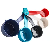 《Trudeau》繽紛量杯5件 | 料理匙 量勺 量杓 繽紛量杯5件