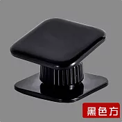 【DR.Story】黑科技魔力貼隨身型多角度手機支架 黑色方款