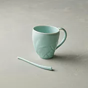 安達窯 - 青瓷 - 冬尋個人杯 - 附攪拌棒 - 2件組(禮盒裝)