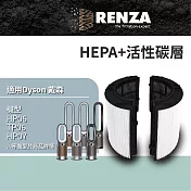 RENZA濾網 適用Dyson TP06 HP06 TP07 HP07 TP09 HP09 HEPA活性碳濾芯