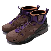 Nike 戶外鞋 ACG Air Mowabb 運動 男女鞋 經典復刻 襪套 包覆 氣墊 避震 情侶款 棕 紫 DC9554-201 23.5cm BROWN/PURPLE
