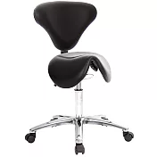 GXG 小馬鞍加椅背 工作椅 可前傾 (寬鋁腳+防刮輪) TW-81T10 LU1X 請備註規格