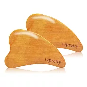 O’Pretty 歐沛媞 木製刮痧按摩板2入-心型