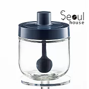 Seoul house 勺蓋一體密封調味瓶 午夜藍