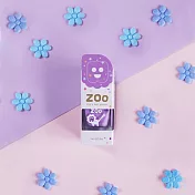 【ZOO ㄖㄨˋ】拋棄式兒童指甲油｜糖糖馬卡龍系列 | #22 搖滾紫花獅（糖果亮片葡萄紫）