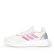 Adidas Qt Racer Sport [FY5679] 女鞋 運動 休閒 慢跑 輕量 避震 透氣 訓練 舒適 米 26cm 米/粉紅