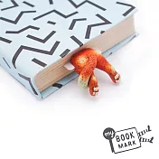 myBookmark手工書籤 肉球腳丫小紅貓