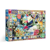 eeBoo 拼圖 –Natural Science 100 Piece Puzzle  自然科學(100片)