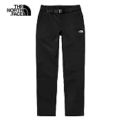 The North Face 女 W THERMAL DART PANT - AP 防潑水可調節腰帶戶外徒步長褲 NF0A5AY5JK3 2 黑