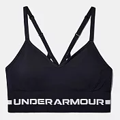 Under Armour 女 Seamless低衝擊運動內衣 M 黑