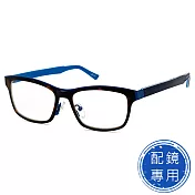 【SUNS】薄鋼鏡框+複合材質鏡腳 玳瑁茶+藍框雙色系列 15246光學鏡框