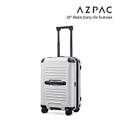 AZPAC Trucker 20吋防爆拉鍊行李箱/登機箱 象牙白