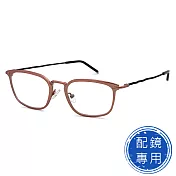 【SUNS】鋁粉方框+黑色鏡腳 合金+板料面框鏡架 15277光學鏡框
