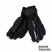 雪之旅 ZIENER PRIMALOFT+GTX 防水保暖手套 M 黑