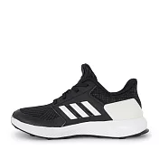 Adidas Rapidarun Knit C [AH2608] 中童鞋 運動 休閒 慢跑 透氣 舒適 愛迪達 黑 白 16.5 黑/白