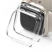 Rearth Ringke Apple Watch S9/8/7 41mm 輕薄保護殼 透明x2