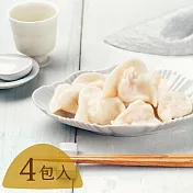 舒康雞-雞肉手工水餃 4 包入(高麗菜水餃2包+玉米水餃2包)
