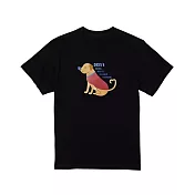 【kuroi-T】Four Don’t | 公益純棉中性短T S  黑色