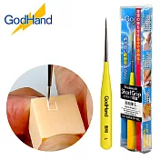 日本GodHand神之手神之筆運筆妙手刷毛面相筆L號GH-EBRSYP-ML(超短桿;筆尖1mm寬)