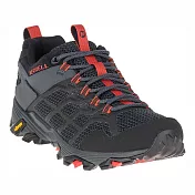 Merrell Moab FST 2 Gore-Tex [ML77443] 男 戶外鞋 登山 越野 防水 耐磨 黑橘 26cm 黑/橘