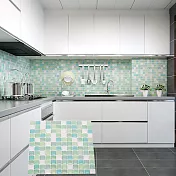 【EZlife】韓版3D立體馬賽克水晶壁貼(3片組) B