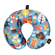 《DQ&CO》緩衝顆粒護頸枕 | 午睡枕 飛機枕 旅行枕 護頸枕 U型枕 - 動物森林