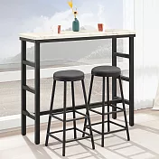 Homelike 喜家居4尺吧台桌椅組(含二椅)(2050)