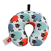 《DQ&CO》緩衝顆粒護頸枕 | 午睡枕 飛機枕 旅行枕 護頸枕 U型枕 - 綿羊