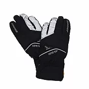 德國 ZIENER GORE-TEX PRIMALOFT 防水透氣手套 L 黑灰