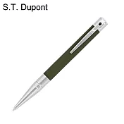S.T.Dupont 都彭 D-initial colors 系列 卡其綠/勃根地紅 原子筆 265226/265227 卡其綠色