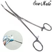 台灣製SewMate固定夾取翻面鉗16cm返裡鉗EG-16(自動咬合設計/彎曲刀口)